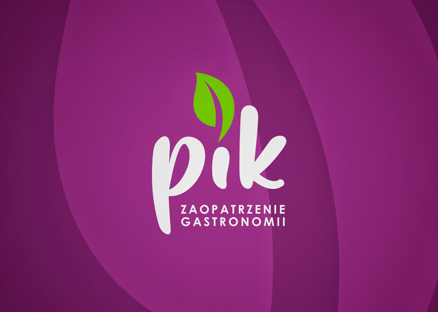 Projekt logo dla hurtowni gastronomicznej PIK
